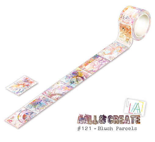 Aall and Create Washi Tape 25mm 5m Blush Parcels (AALL-MT-121)