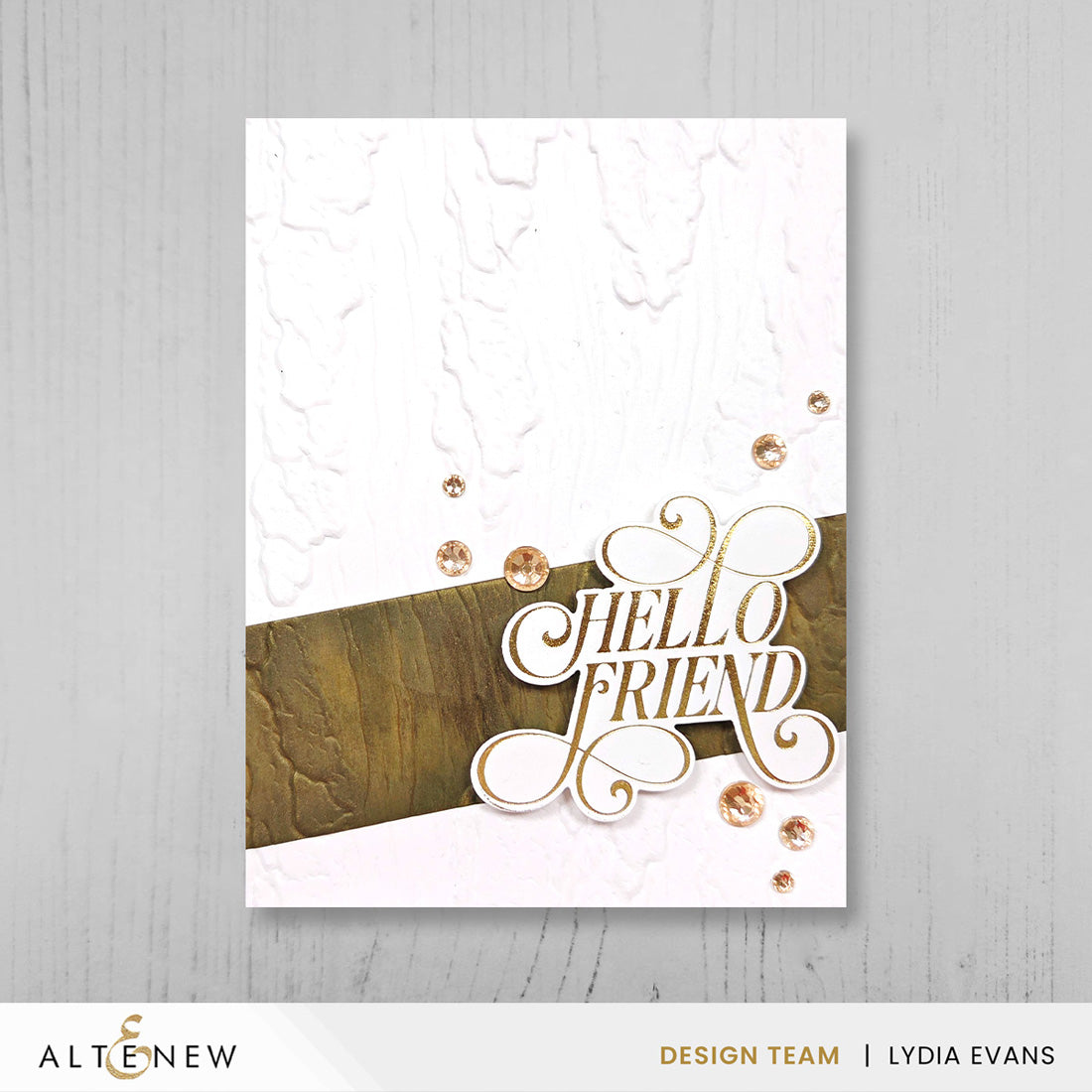 Altenew Weathered Bark 3D Embossing Folder