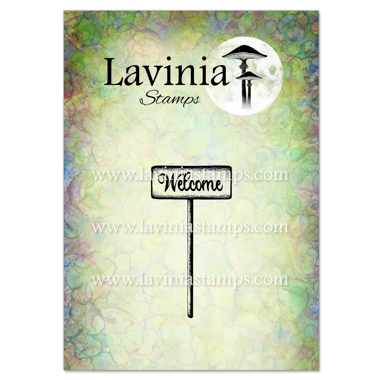 Lavinia Stamps Welcome Stamp LAV1049