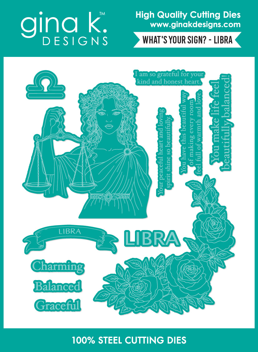Gina K Designs Bundle - What's Your Sign - Libra