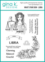 Gina K Designs Bundle - What's Your Sign - Libra