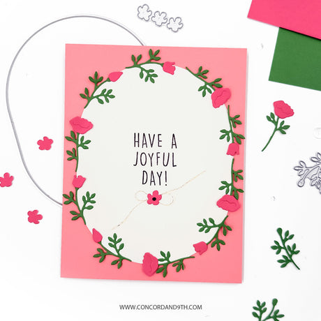 Concord & 9th Wheelbarrow Wishes Stamp Set (4 x 4) & die Bundle