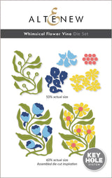 Altenew Whimsical Flower Vine Die Set