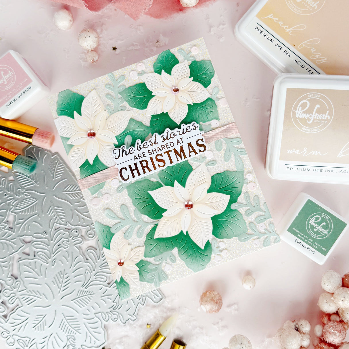 Pinkfresh Studio Once Upon a Holiday press plate