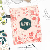 Concord & 9th Wild Meadow Turnabout™ Stamp Set/ Die Bundle