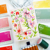 Pinkfresh Studio Wildflower Notes Stencil - 330526