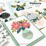 Concord & 9th Winter Bouquet Stamp and Die Bundle