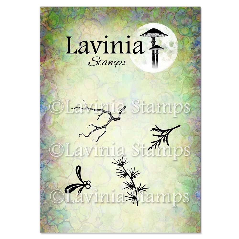 Lavinia Stamps Winter Foliage Stamp LAV1022