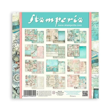 Stamperia Wonderland 12x12 Inch Paper Pack (SBBL38)