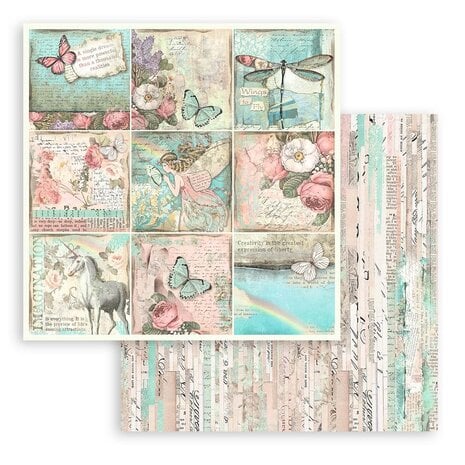 Stamperia Wonderland 8x8 Inch Paper Pack (SBBS109)