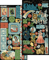 Graphic 45 Wonder of Oz Sticker Set