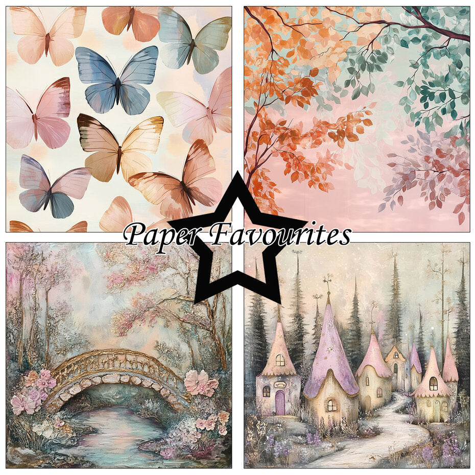 Paper Favourites Woodland Fairy 6x6 Inch Paper Pad (PF563)