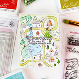 Pinkfresh Studio Dotted Nested Deckled Rectangles Die - PF186ES