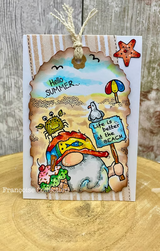 Woodware Beach Vibes A6 Clear Stamp Set by Françoise Read