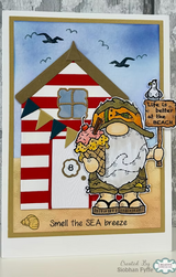 Woodware Beach Vibes A6 Clear Stamp Set by Françoise Read