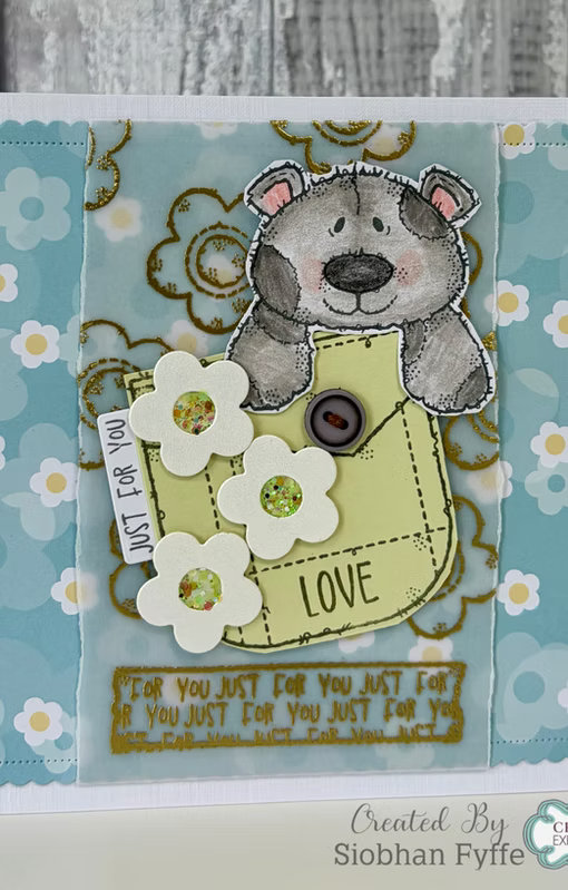 Woodware Heartfelt A6 Clear Stamp Set by Françoise Read