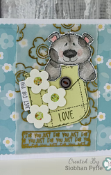 Woodware Heartfelt A6 Clear Stamp Set by Françoise Read
