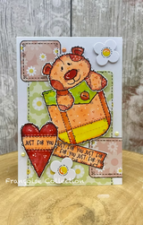 Woodware Pocketful of Love A6 Clear Stamp Set by Françoise Read