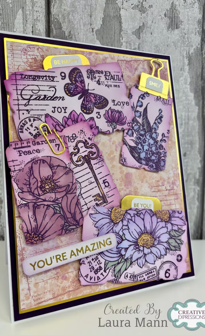 Woodware Tattered Layers Craft Die by Françoise Read