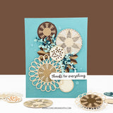 Concord & 9th Woven Words Stamp Set (4 x 6)& Die Bundle