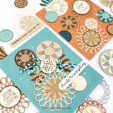 Concord & 9th Woven Words Stamp Set (4 x 6)& Die Bundle