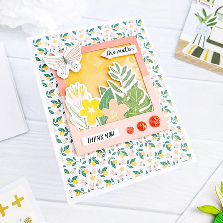 Spellbinders Indoor Garden - Quick & Easy Card Kit of the Month Club