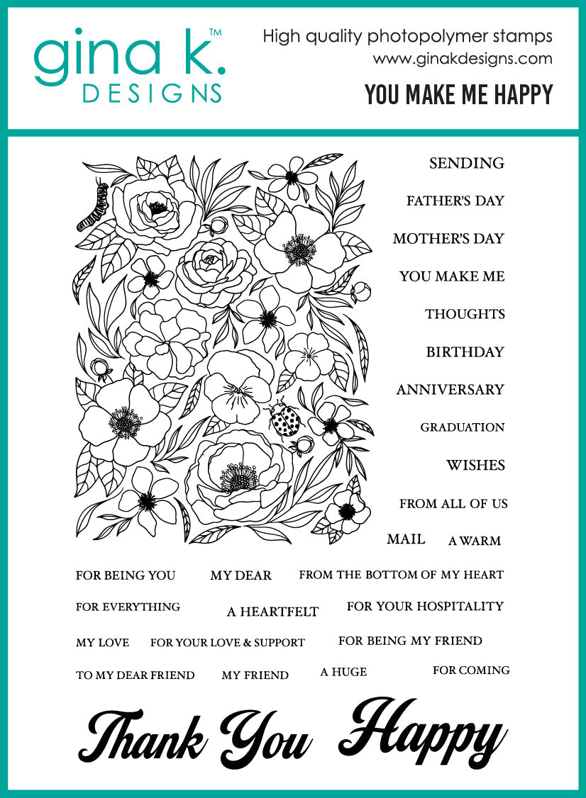 Gina K Designs BUNDLE- You Make me Happy