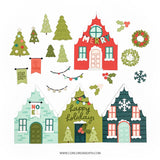 Concord & 9th Yuletide Lane Stamp and Die Bundle
