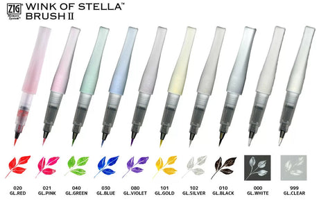 Zig Wink of Stella II Brush Tip Pen BLUE