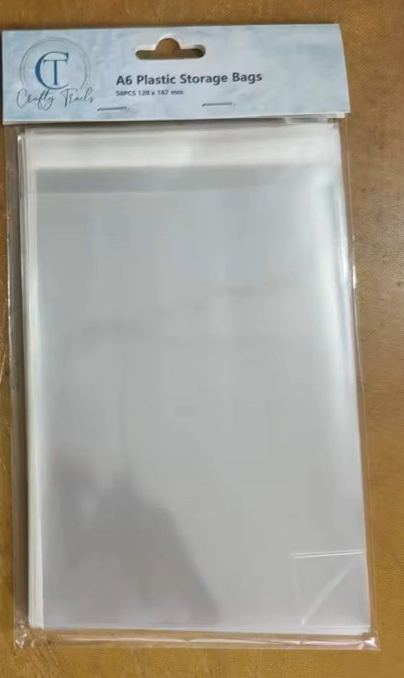 Crafty Trails Bag - A6 self sealing (50pk)