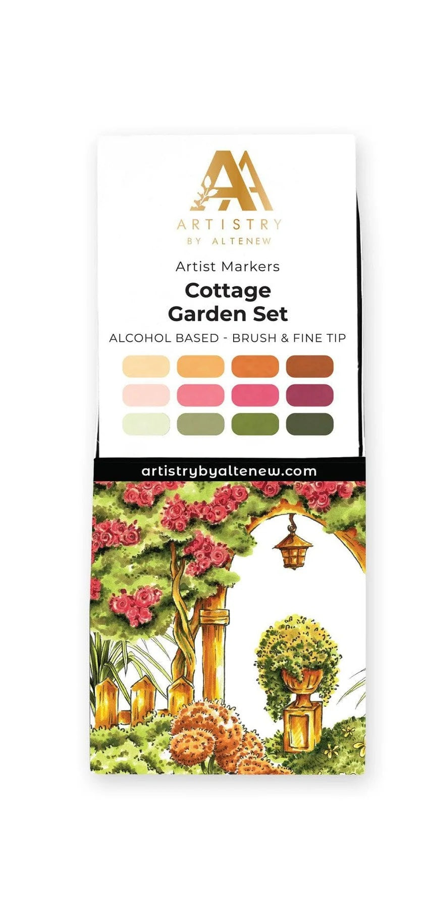 Altenew Cottage Garden Artist Alcohol Marker Set N