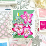 Pinkfresh Studio Bloom & Buds Stamp / Die / Stencil Bundle