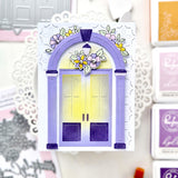 Pinkfresh Studio Arched Elegance Stencil & Die Bundle