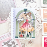Pinkfresh Studio Couture Grace Stamp, Die & Stencil Bundle