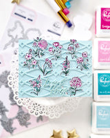 Pinkfresh Studio Interlaced Diamonds press plate/die Bundle