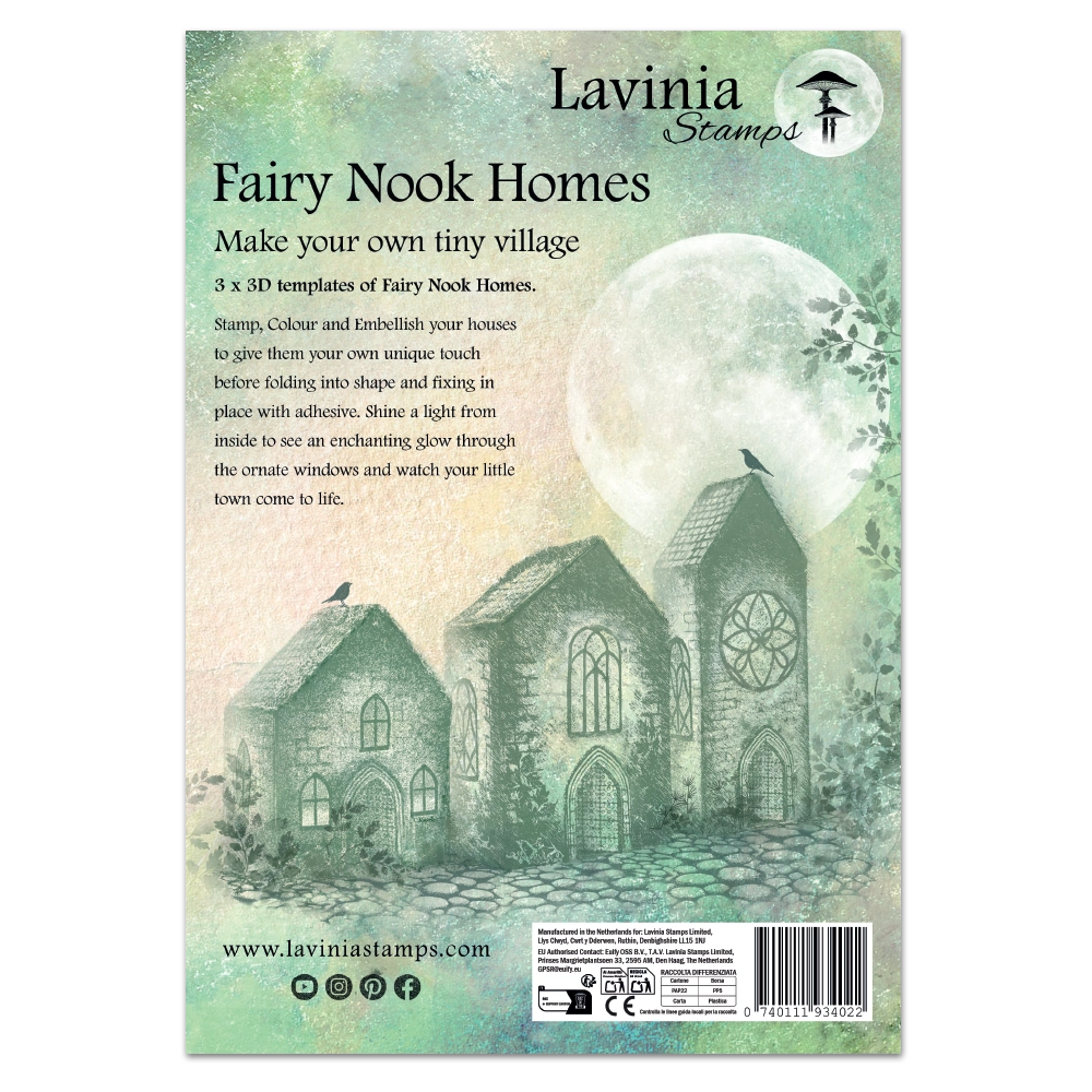 Lavinia Stamps Fairy Nook Homes