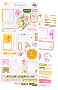 Pinkfresh Studio Chrysanthemum Card / Scrapbook Kit