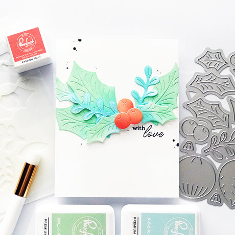 Pinkfresh Studio Timeless Tidings stencil/ Die Bundle