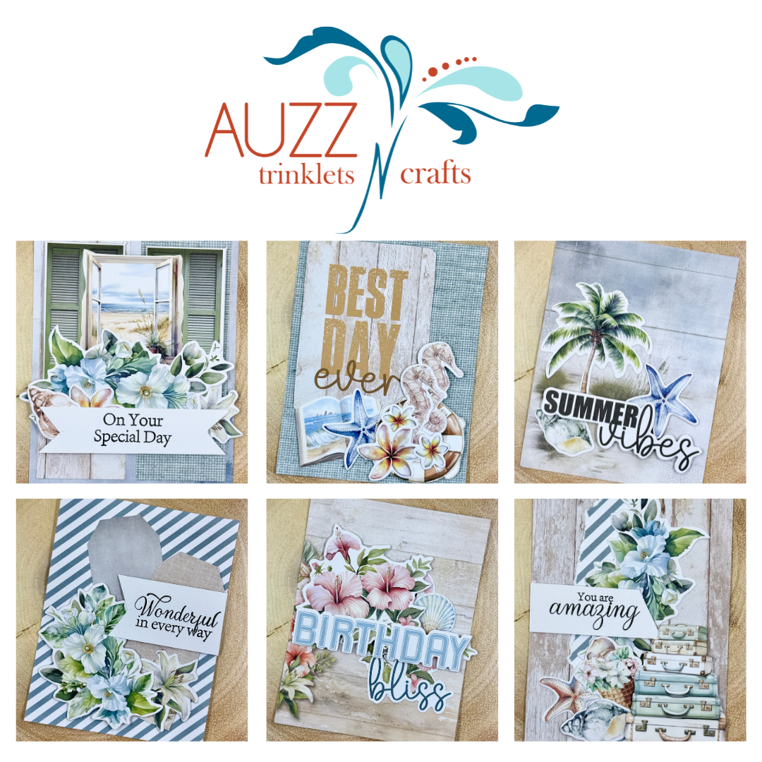 ATK Costal Bliss by Uniquely Creatives Card Kit