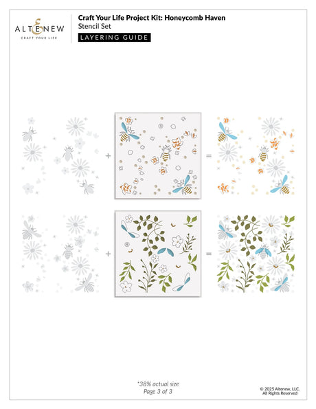 Altenew Craft Your Life Project Kit: Honeycomb Haven & Add-On Die Bundle