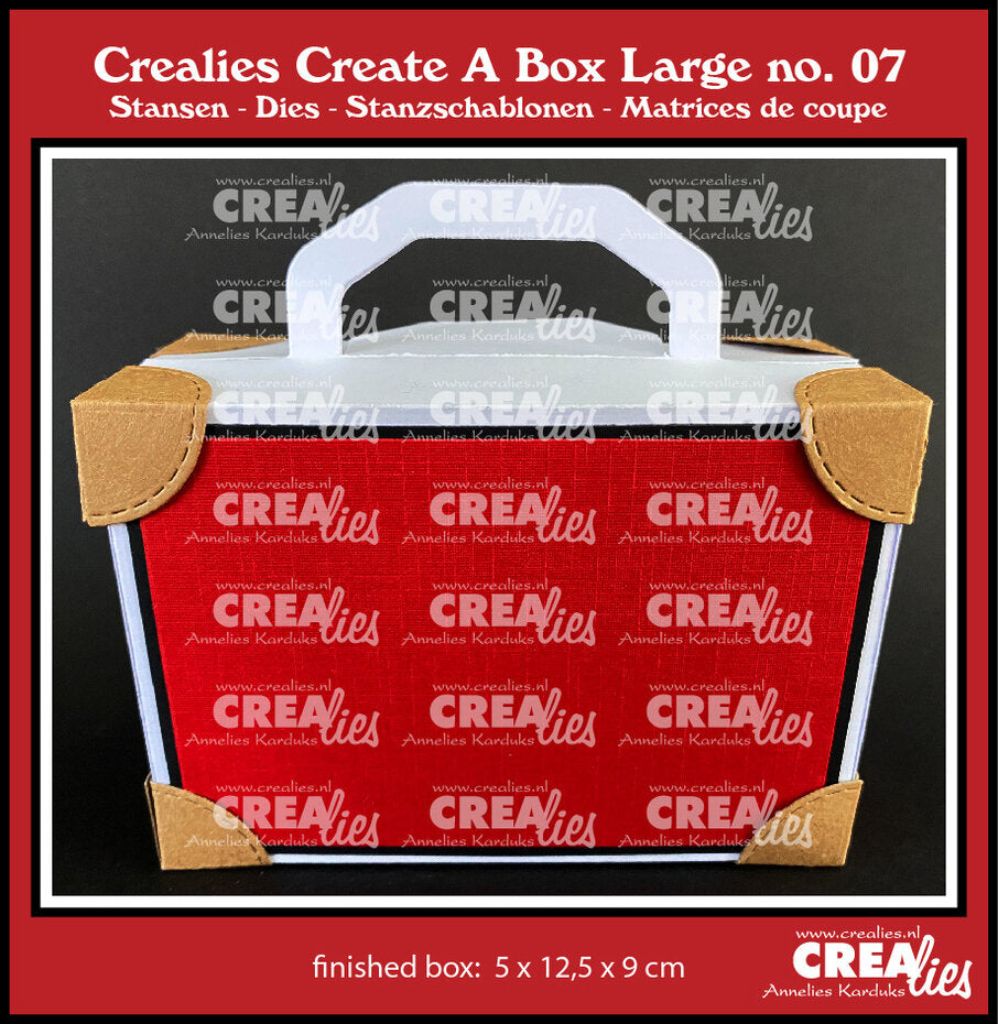 Crealies • Create A Box Dies Large Suitcase Large