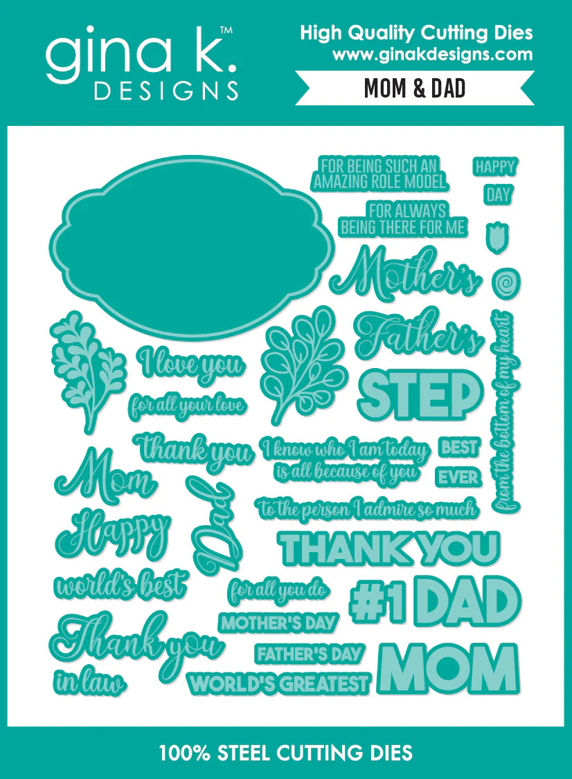 Gina K Designs Bundle  – Mom & Dad