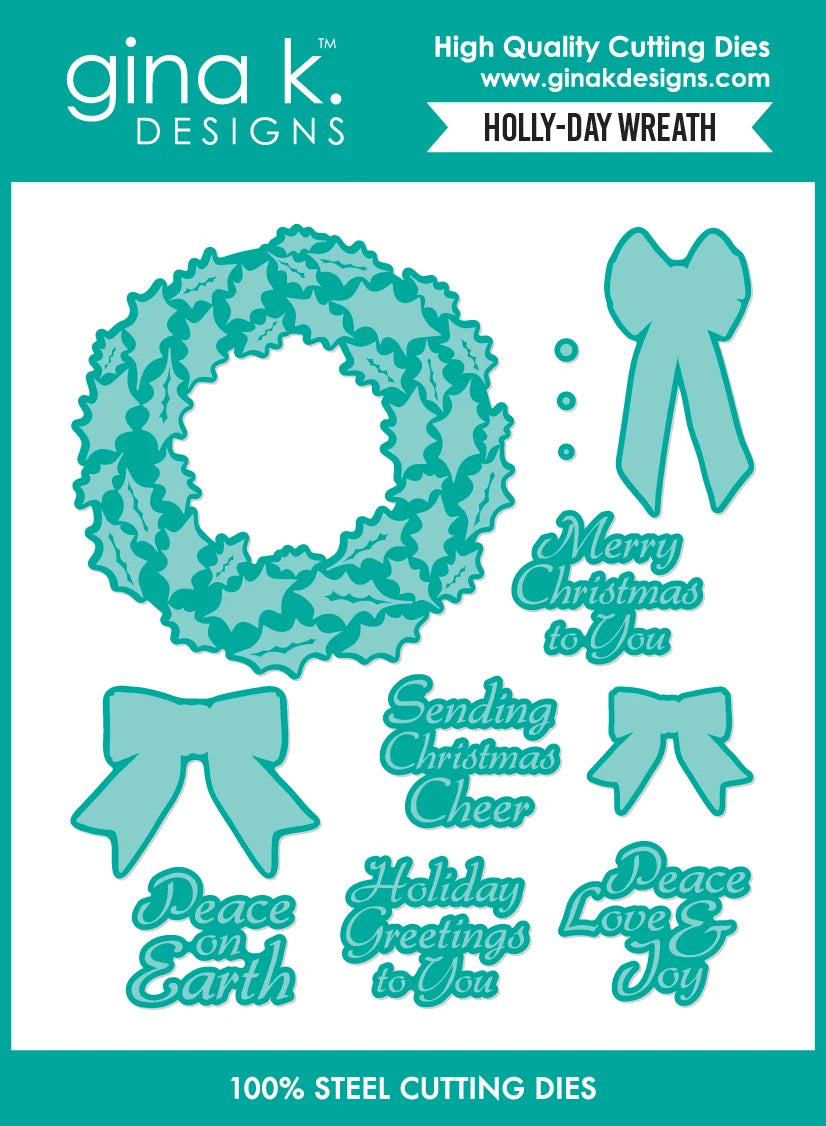 Gina K Designs Bundle - Holly-Day Wreath