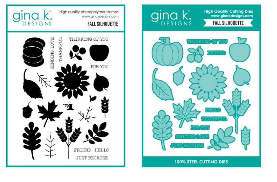 Gina K Designs Bundle- Fall Silhouette