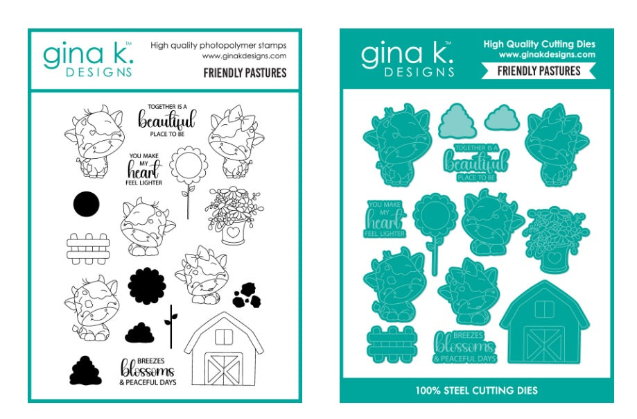 Gina K Designs Bundle- Friendly Pastures