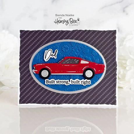 Honey Bee Stamps Lovely Layers: Muscle Car - Honey Cuts Stand-Alone Dies