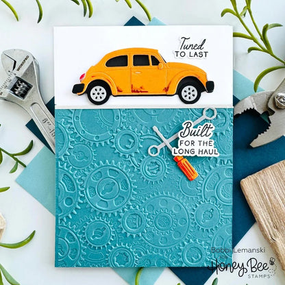 Honey Bee Stamps Lovely Layers: Vintage Bug - Honey Cuts Stand-Alone Dies