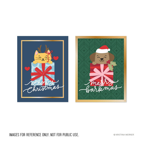 Concord & 9th KW Happy Pawlidays Stamp Set (6 x 8) & Die Bundle