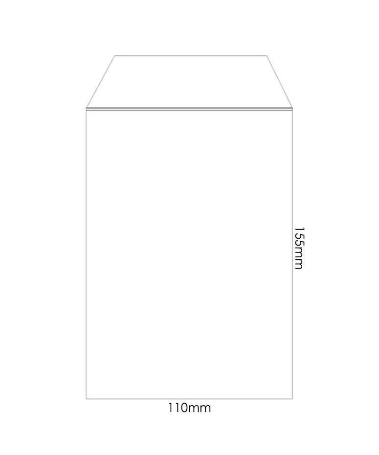 HobbyGros Storage Storage Pockets for Dies and Stamps 110x155mm (25pcs) (SS132)