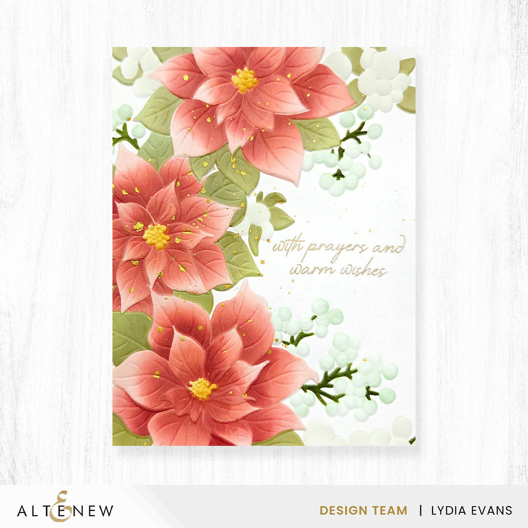 Altenew Winterberry Poinsettias - Complete Bundle